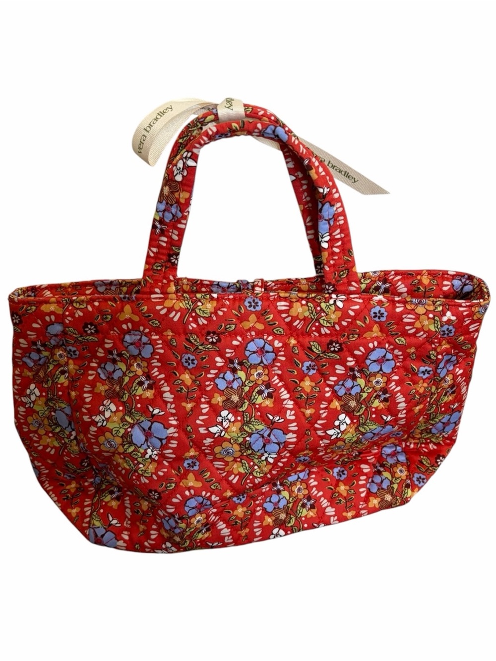 Vera Bradley Mini Hathaway Tote Bag Garden Paisley NWT - Picture 2 of 5